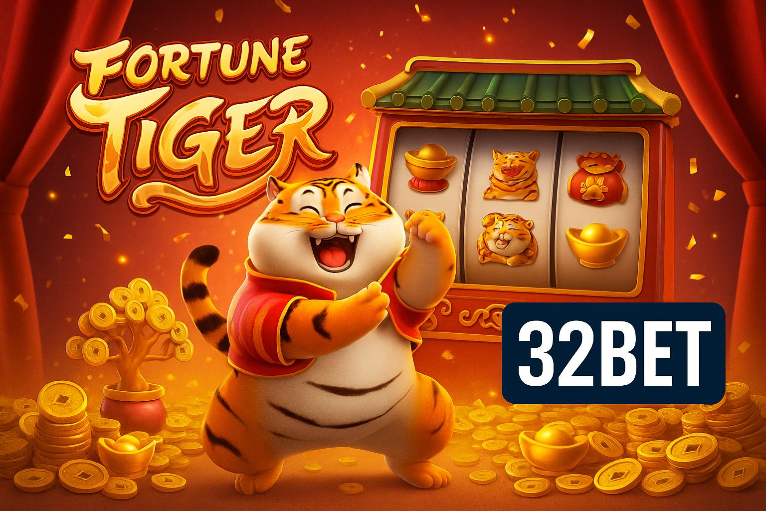 Fortune Tiger é um jogo imperdível no 32BET Casino
