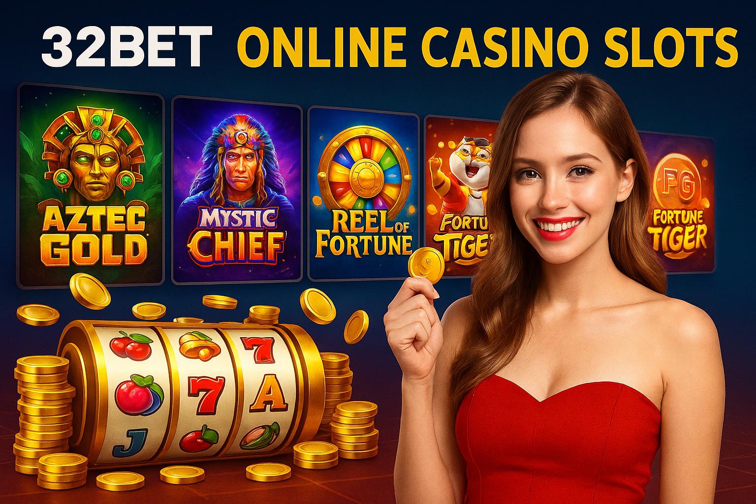Jogos de Slot no Casino Online 32BET