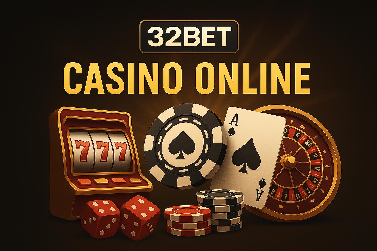 Jogos de cassino online 32BET