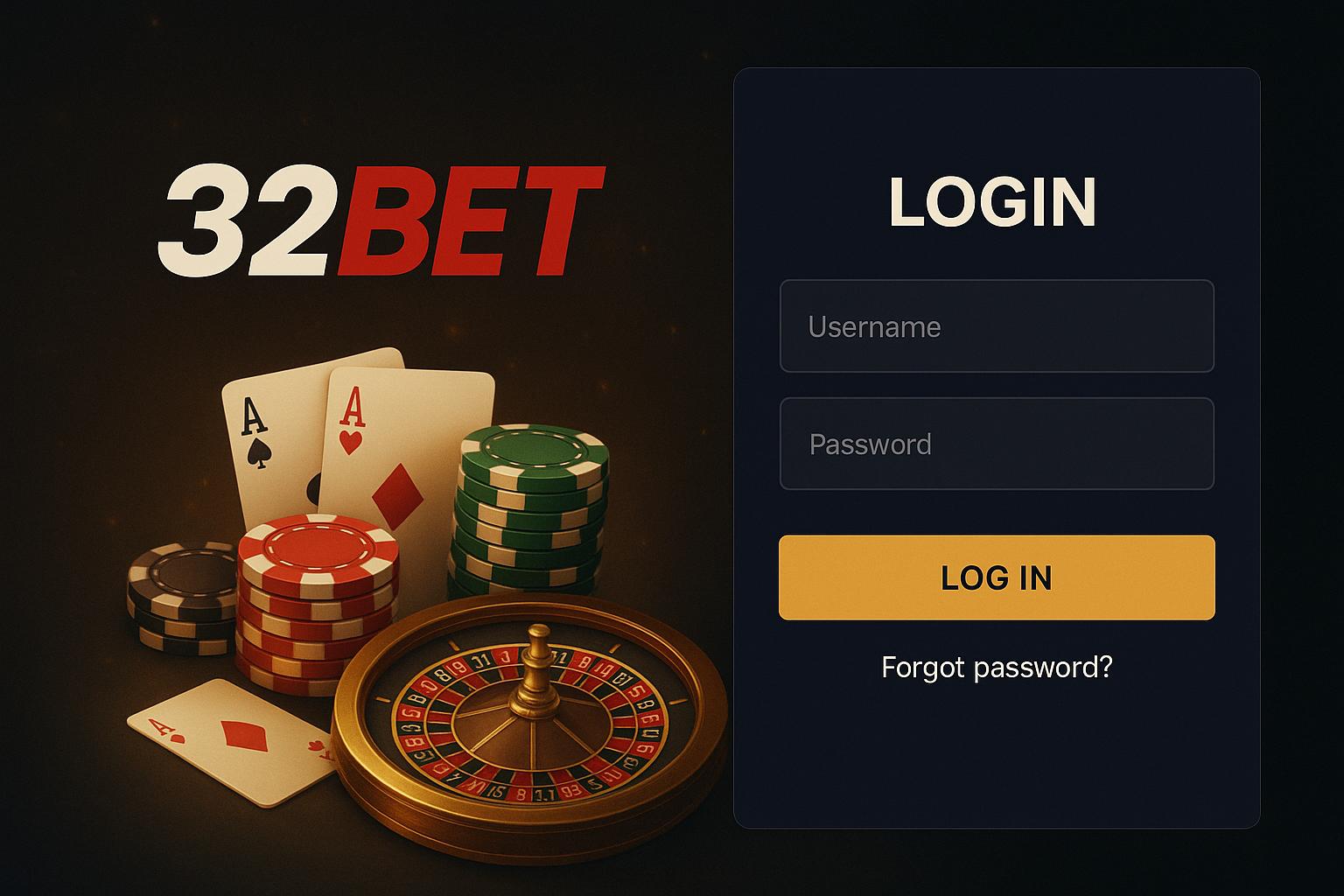 Login no Cassino 32BET
